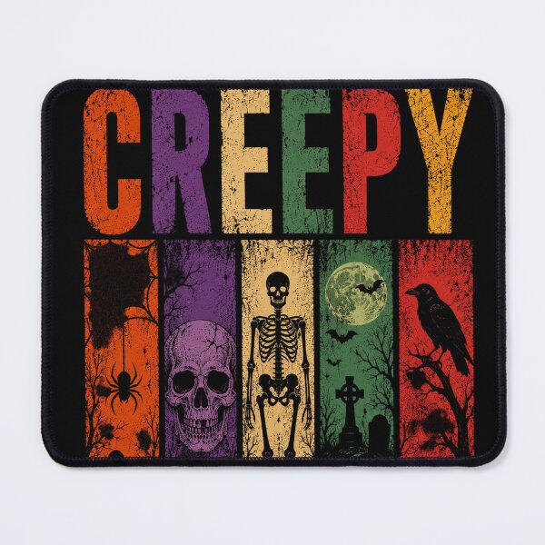 Item preview, Creepy Halloween season 2026 Design designed and sold by PixcelForge.