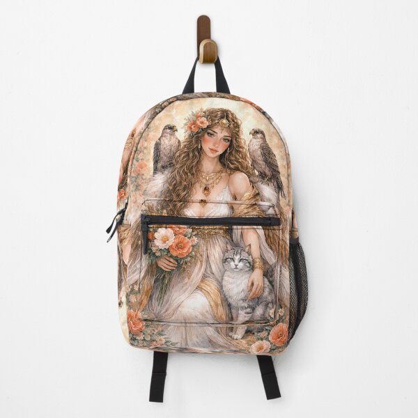 Item preview, Freya – Nordic Goddess of Love and Magic illustration designed and sold by GalleryKauffeld.