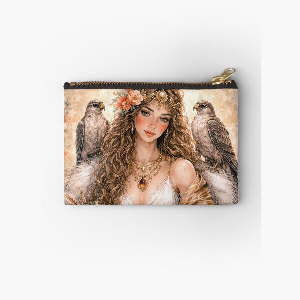 Item preview, Freya – Nordic Goddess of Love and Magic illustration designed and sold by GalleryKauffeld.