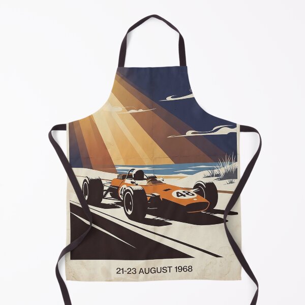 Item preview, GP Netherlands Zandvoort 1968 Minimalist Vintage Racing Design by MNS designed and sold by parnoandgank.