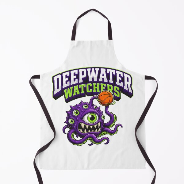Item preview, Deepwater Watchers - Eye Monster Basketball Fantasy Sports Meme designed and sold by Dice_Goblin_Studio.