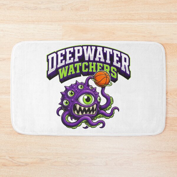 Item preview, Deepwater Watchers - Eye Monster Basketball Fantasy Sports Meme designed and sold by Dice_Goblin_Studio.