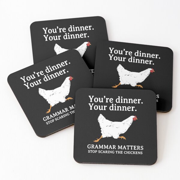 Item preview, Grammar Humor Chicken Design designed and sold by DarylPope.