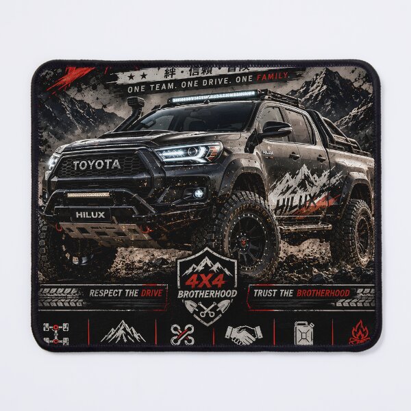 Item preview, GCR1 Hilux 4x4 Brotherhood – One Team, One Drive designed and sold by GCR1.