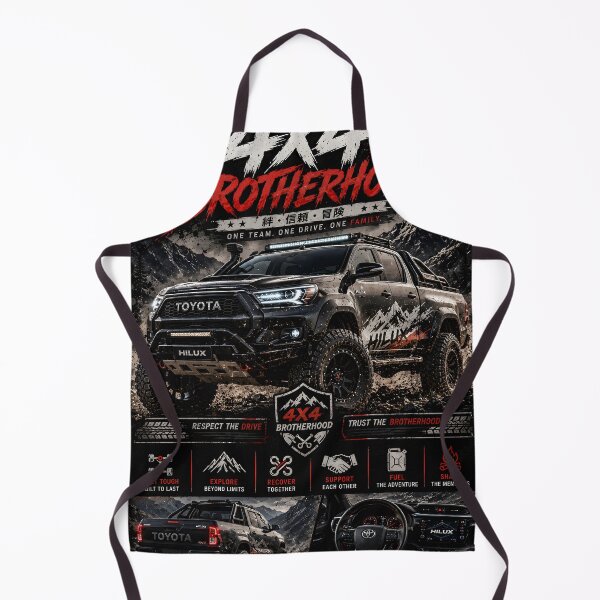Item preview, GCR1 Hilux 4x4 Brotherhood – One Team, One Drive designed and sold by GCR1.