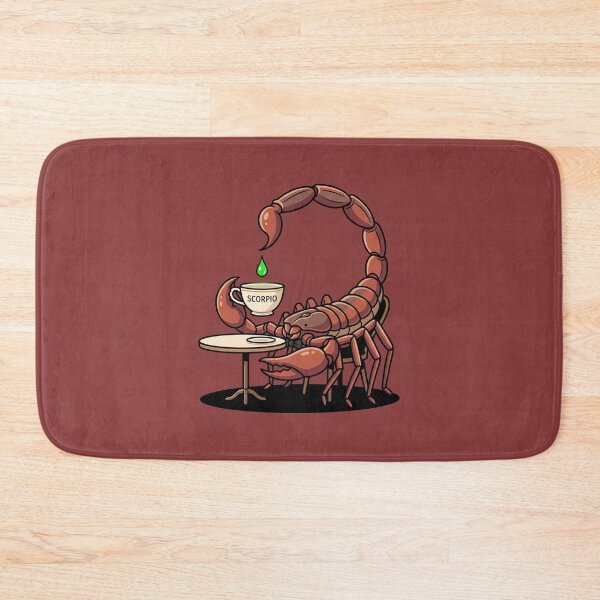 Item preview, Funny Scorpio Tea Lover Dark Humor Art designed and sold by Rare By Hero.