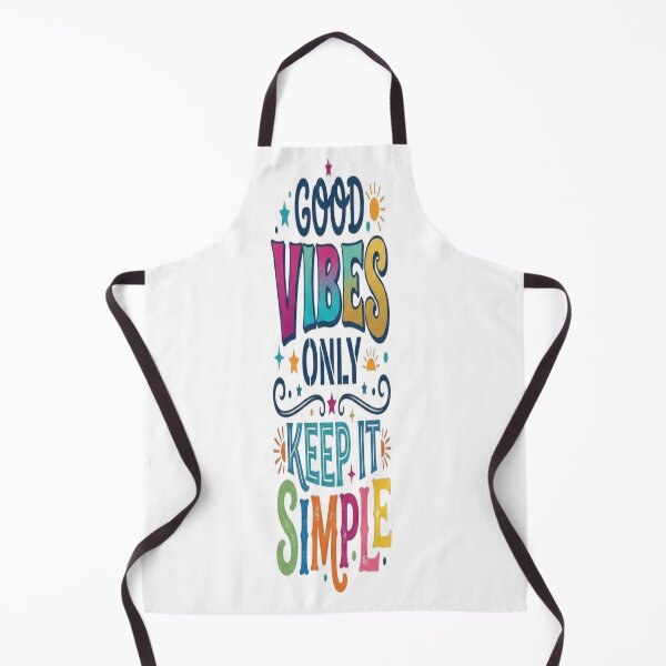 Item preview, Good Vibes Only Keep It Simple Typography Art designed and sold by Nakrisa.