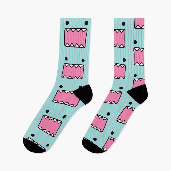 Item preview, Domo Kun Polka Dots Pink Teal Old Internet Web 2000s Nostalgia designed and sold by cinlali.