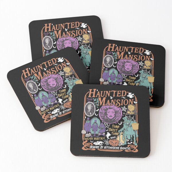 Item preview, Haunted The Mansion Hitchhiking Ghosts Halloween Vintage Ghosts designed and sold by Noctivyra.