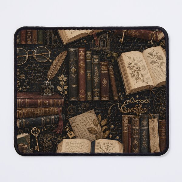 Item preview, The Reader’s Library — Luxury Dark Academia Book Lover Phone Case designed and sold by Nara8.