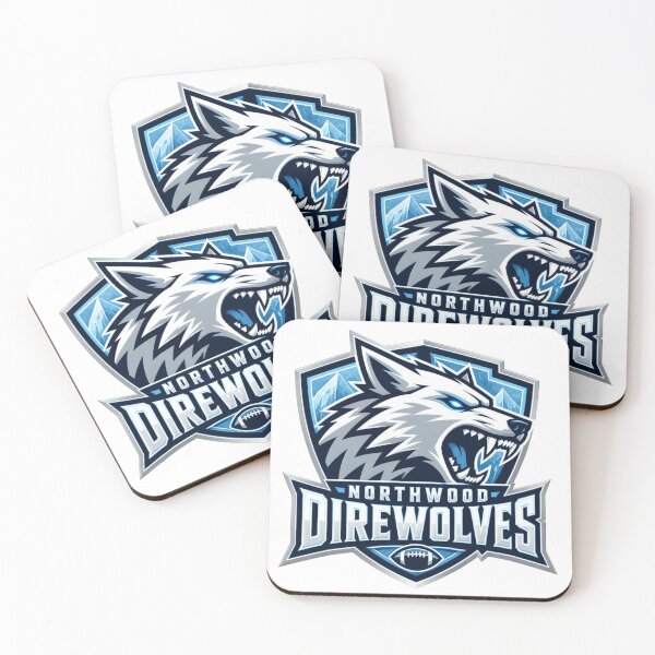 Item preview, Northwood Direwolves - Football Team Fantasy Sports RPG Meme designed and sold by Dice_Goblin_Studio.