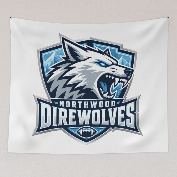 Item preview, Northwood Direwolves - Football Team Fantasy Sports RPG Meme designed and sold by Dice_Goblin_Studio.
