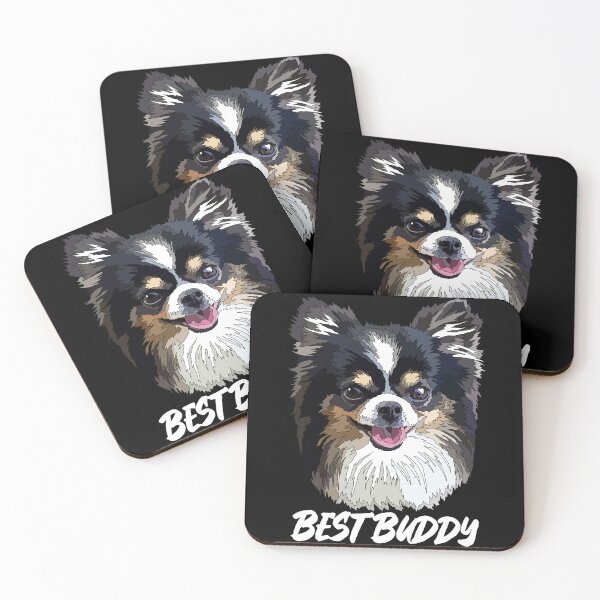 Item preview, Long Haired Best Buddy Chihuhua Puppy designed and sold by Just-Arts-4U.