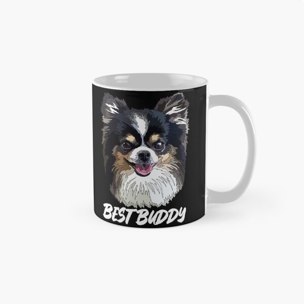 Item preview, Long Haired Best Buddy Chihuhua Puppy designed and sold by Just-Arts-4U.