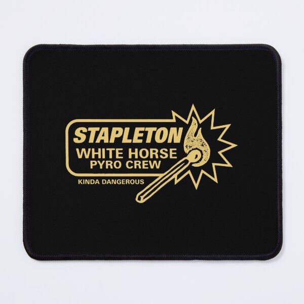 Item preview, Chris Stapleton White Horse Pyro Crew Yellow designed and sold by JustkidteesSSS.