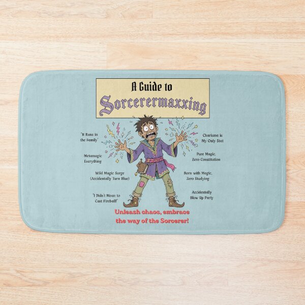 Item preview, A Guide to Sorcerermaxxing (Light Edition) - DND RPG Meme designed and sold by Dice_Goblin_Studio.