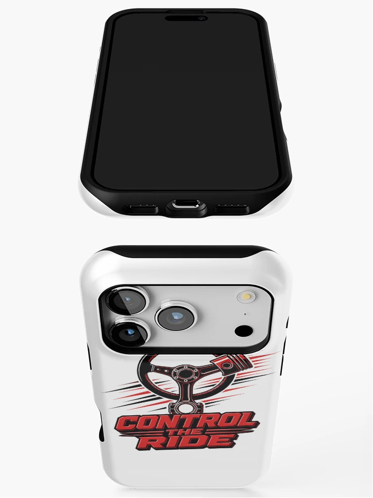 Thumbnail 3 of 4, iPhone Case, Control The Ride Car Racing Design designed and sold by WearTheVibe Store.