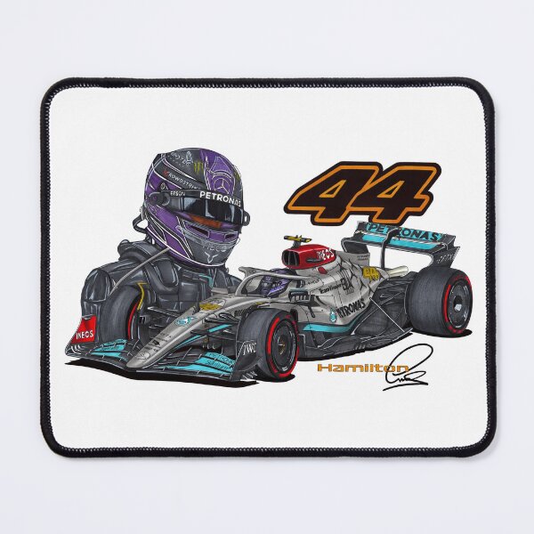 Item preview, Exclusive drawing legendary racing bolide LH #44 MB W13 M13 E Performance  designed and sold by Cars23.