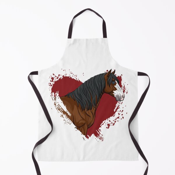 Item preview, The head of Abaco's horse and a red heart designed and sold by Cheval-de-coeur.
