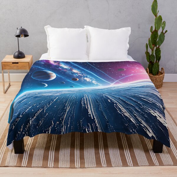 Item preview, Planetary Burst Horizon - Cosmic Speed Galaxy Desk Mat designed and sold by CuteSlothWorld.