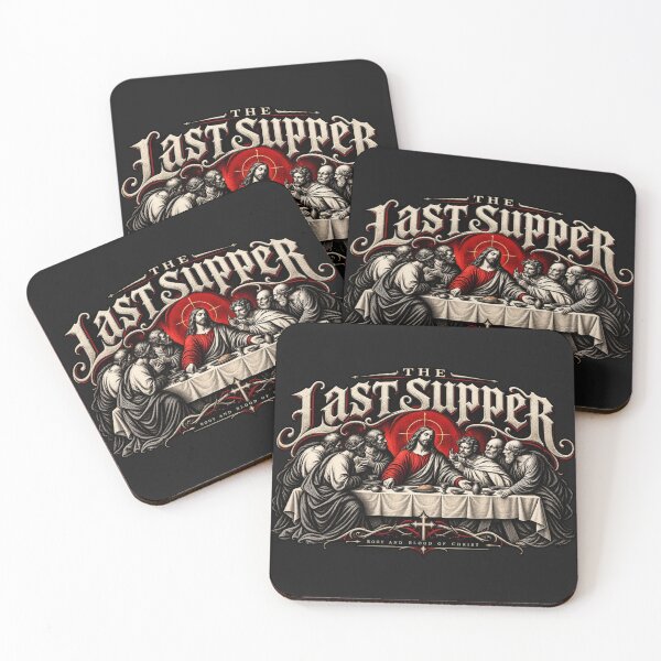 Item preview, The Last Supper Body and Blood of Christ Christian Streetwear designed and sold by TheSilmarillion.