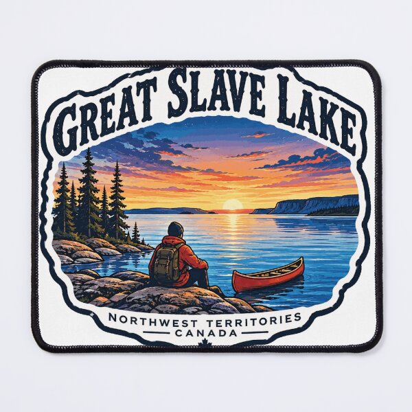 Item preview, Great Slave Lake - Vintage designed and sold by clintang.