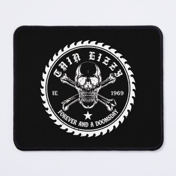Item preview, Thin Lizzy Skull Forever And A Doomsday Rock-4 designed and sold by CuteBots.