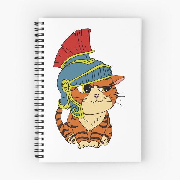 Item preview, kawaii gladiator cat designed and sold by Insomnie.