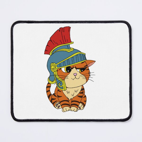 Item preview, kawaii gladiator cat designed and sold by Insomnie.