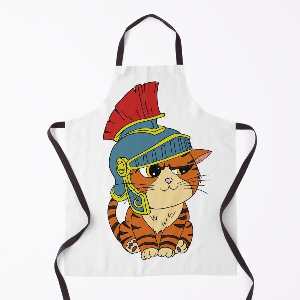 Item preview, kawaii gladiator cat designed and sold by Insomnie.