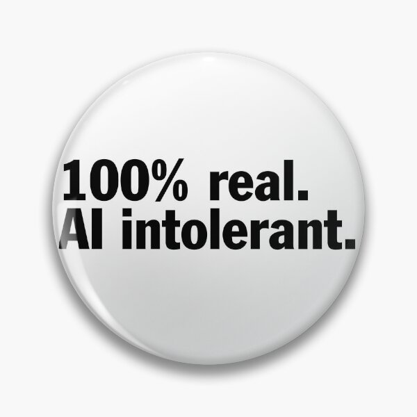 Item preview, AI intolerant designed and sold by claudiatoman.