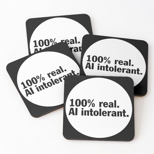 Artikelvorschau, AI intolerant entworfen und verkauft von claudiatoman.