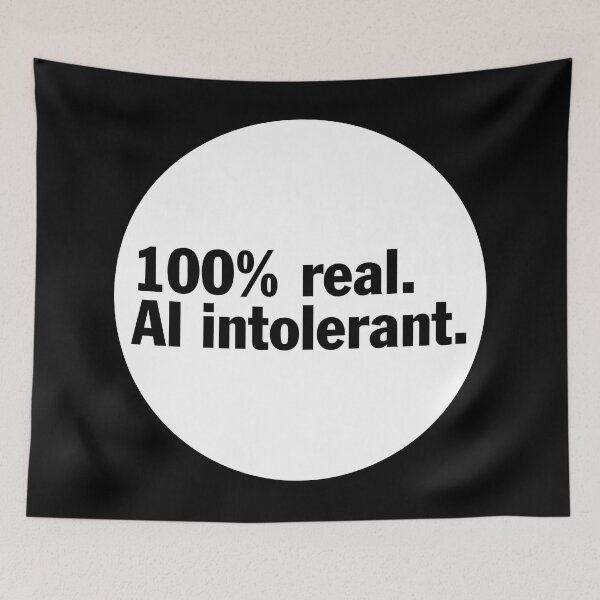 Item preview, AI intolerant designed and sold by claudiatoman.