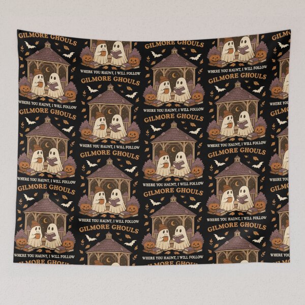 Item preview, Gilmore Ghouls Cozy Autumn Scene designed and sold by DarylPope.