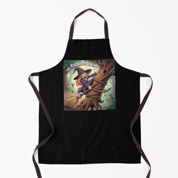 Item preview, A witch on a broomstick. An excellent driver. designed and sold by MagelliShop.
