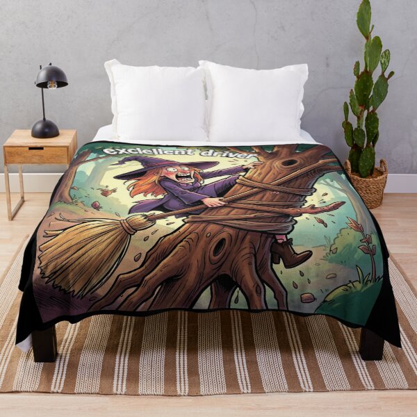 Item preview, A witch on a broomstick. An excellent driver. designed and sold by MagelliShop.