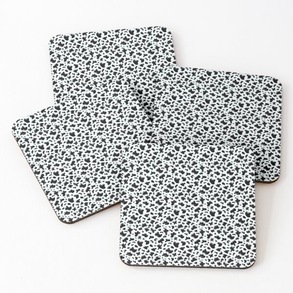 Item preview, Snow Leopard Print Icy Blue Animal Spots Pattern designed and sold by Vac1.