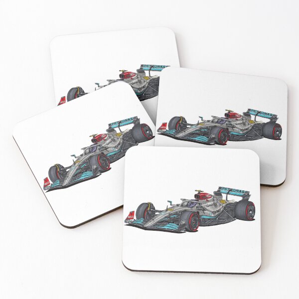 Item preview, Exclusive drawing legendary iconic racing bolide LH #44 MB W13 M13 E Performance  designed and sold by Cars23.