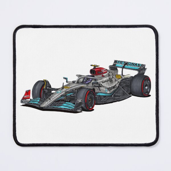 Item preview, Exclusive drawing legendary iconic racing bolide LH #44 MB W13 M13 E Performance designed and sold by Cars23.