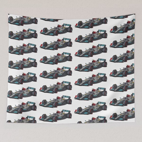 Item preview, Exclusive drawing legendary iconic racing bolide LH #44 MB W13 M13 E Performance  designed and sold by Cars23.