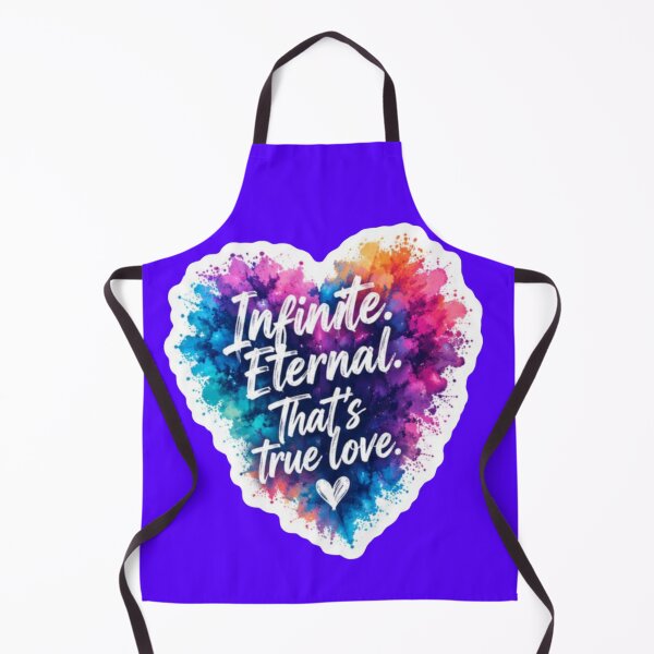 Item preview, Infinite Eternal That's True Love Colorful Watercolor Heart Sticker designed and sold by Scro-Ciob-Shop.