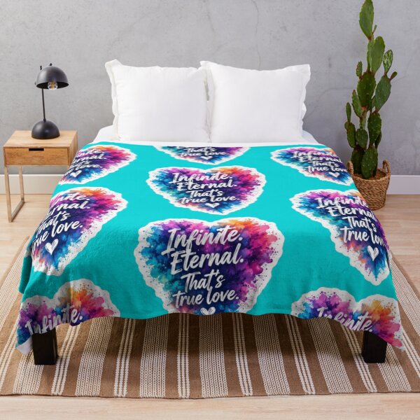 Item preview, Infinite Eternal That's True Love Colorful Watercolor Heart Sticker designed and sold by Scro-Ciob-Shop.