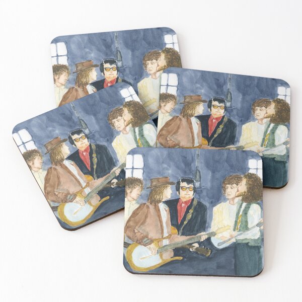 Item preview, The Travelling Wilburys recording session designed and sold by SplatterMarks.
