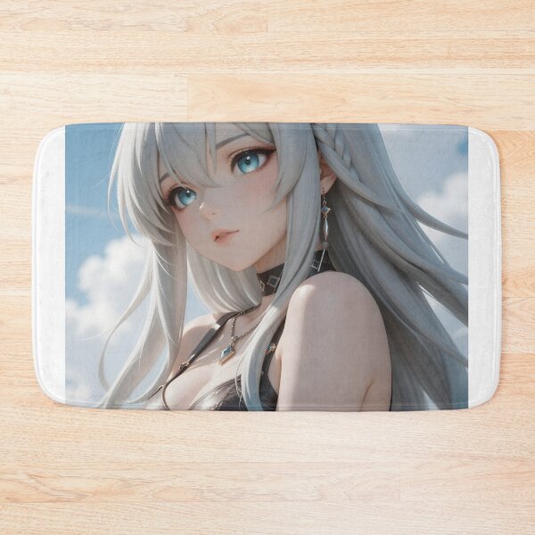 Item preview, Silver-Haired Sky Maiden with Crystal Blue Eyes designed and sold by Killington.