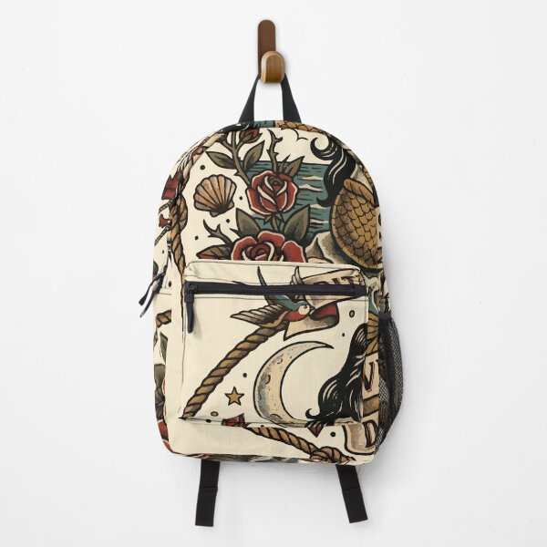 Item preview, Mermaid With a Broken Heart – Vintage American Traditional Tattoo  designed and sold by Maria Garcia´s.
