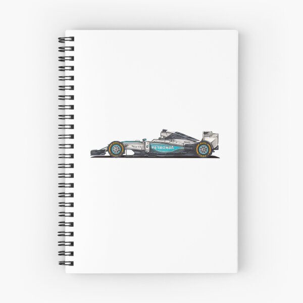 Item preview, Exclusive drawing legendary 3rd champion bolide LH #44 MB W06 Hybrid engine PU106B 1.6L V6 Turbo designed and sold by Cars23.