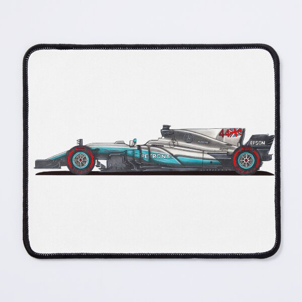 Item preview, Exclusive drawing legendary 4th champion bolide LH #44 MB W08 EQ Power+ V6 Turbo designed and sold by Cars23.