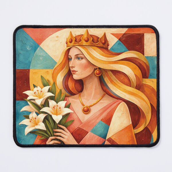 Item preview, Frigg – Norse Goddess of Wisdom and Motherhood painting designed and sold by GalleryKauffeld.