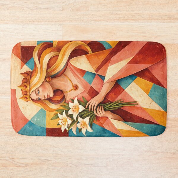 Item preview, Frigg – Norse Goddess of Wisdom and Motherhood painting designed and sold by GalleryKauffeld.