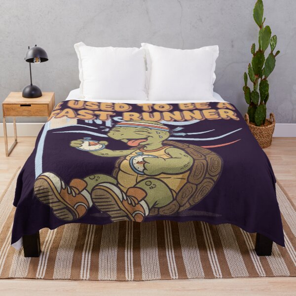 Item preview, Slow Turtle Running Joke Retro Graphic designed and sold by Exquisite Design Studio „Paculówka”.